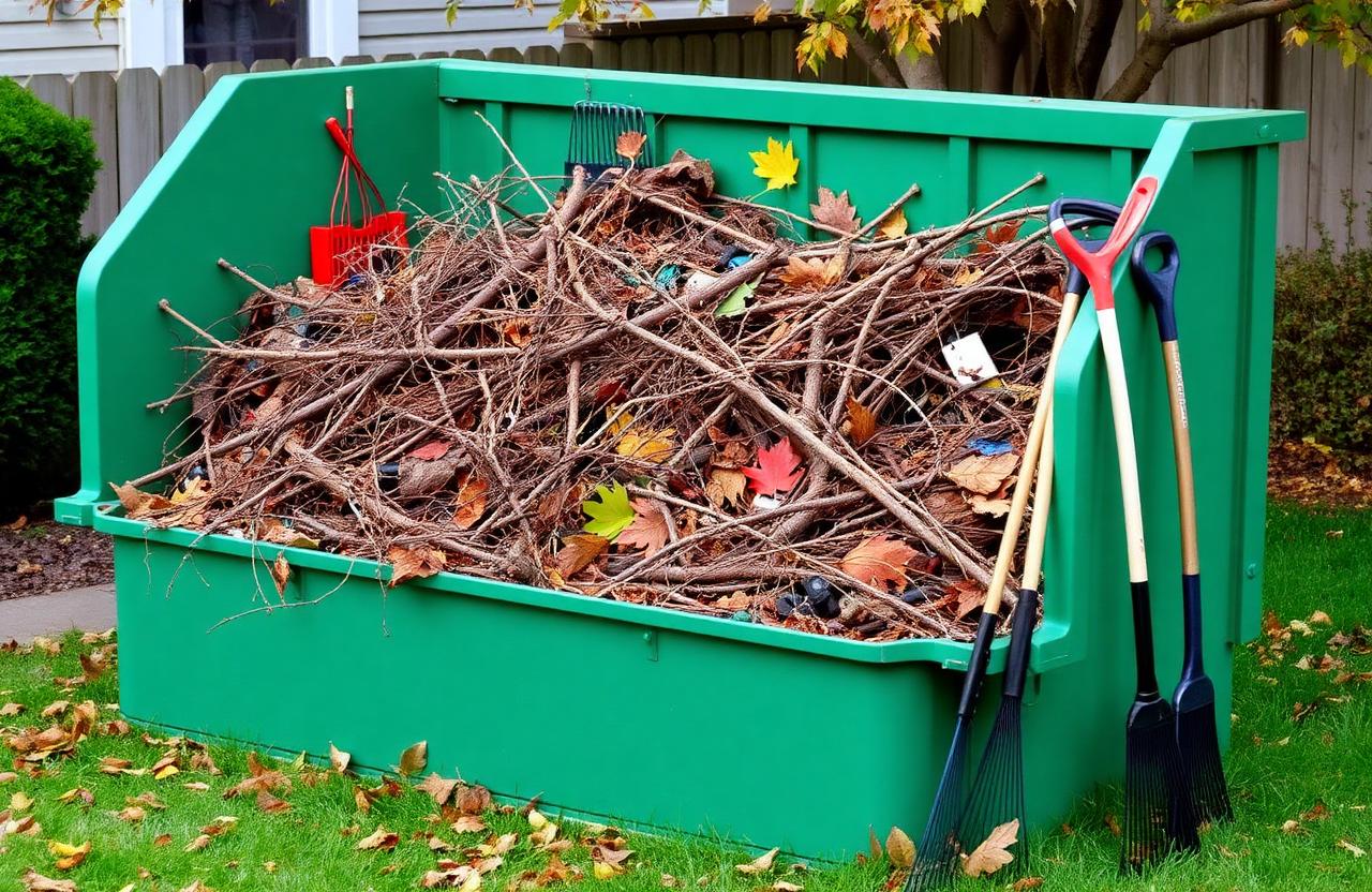 Yard Waste Dumpster Rentals